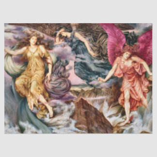 The Storm Spirits by Evelyn de Morgan Tissue Paper