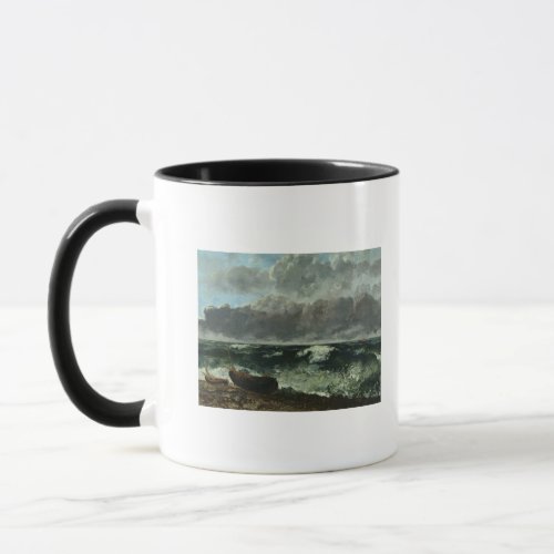 The Stormy Sea or The Wave 1870 Mug
