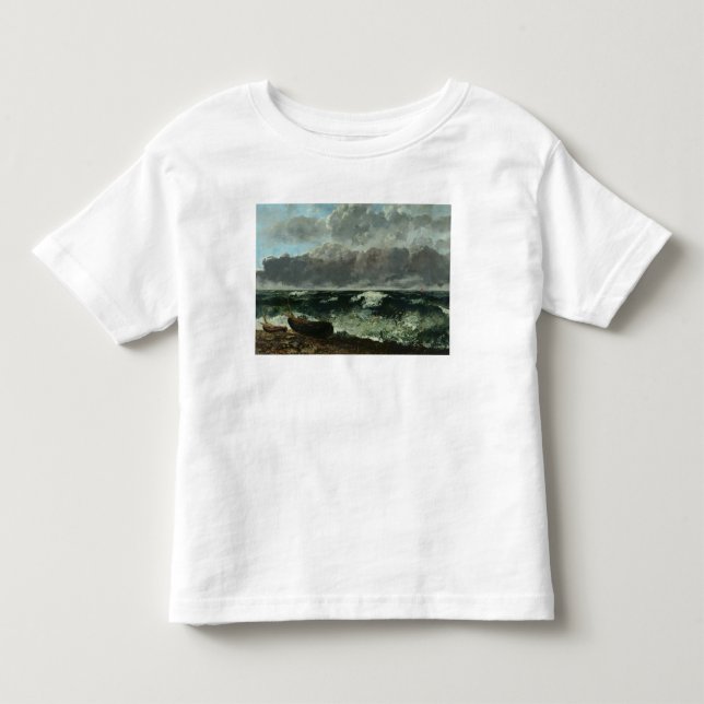The Stormy Sea or, The Wave, 1870 Toddler T-shirt (Front)