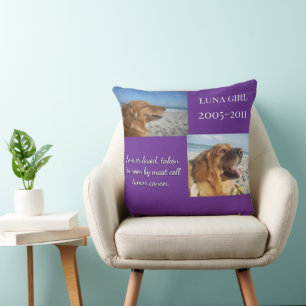 The Story Love Never Ends Throw Pillow