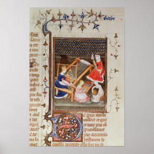 The Story of Gaia, from `De Claris Mulieribus' Poster