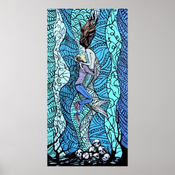 The Story Of Jonathon And The Mermaid Poster by BenFellowes at Zazzle