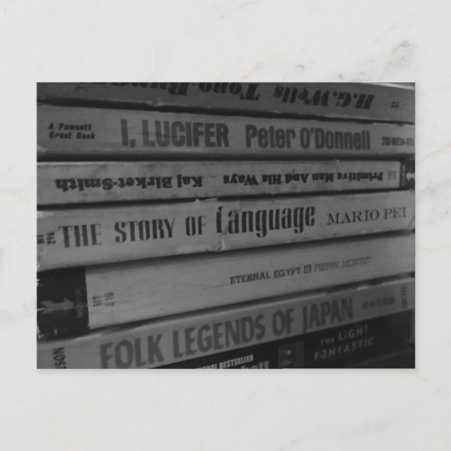 The Story of Language Postcard (Front)