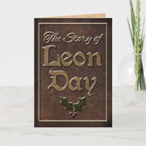 The Story of Leon Day Greeting Card