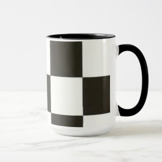 The story of the ring mug. black/white mug