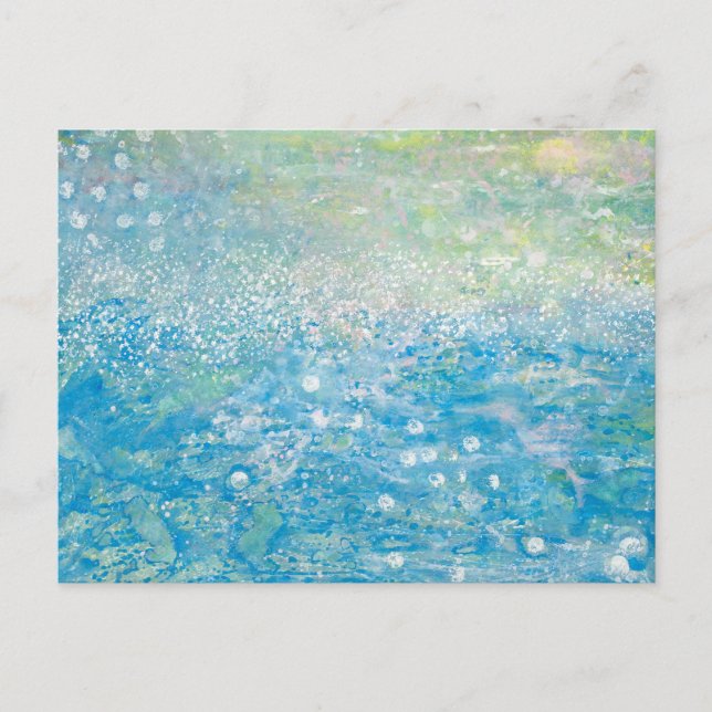 The Story of the Secret Seahorse Postcard (Front)