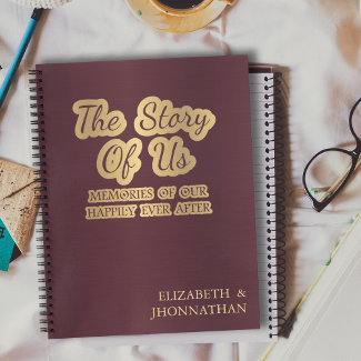 The Story of Us maroon red