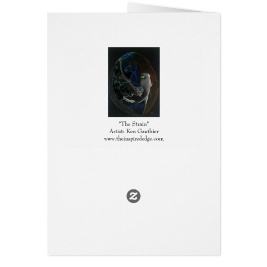 "The Strain" Art Card (Back)