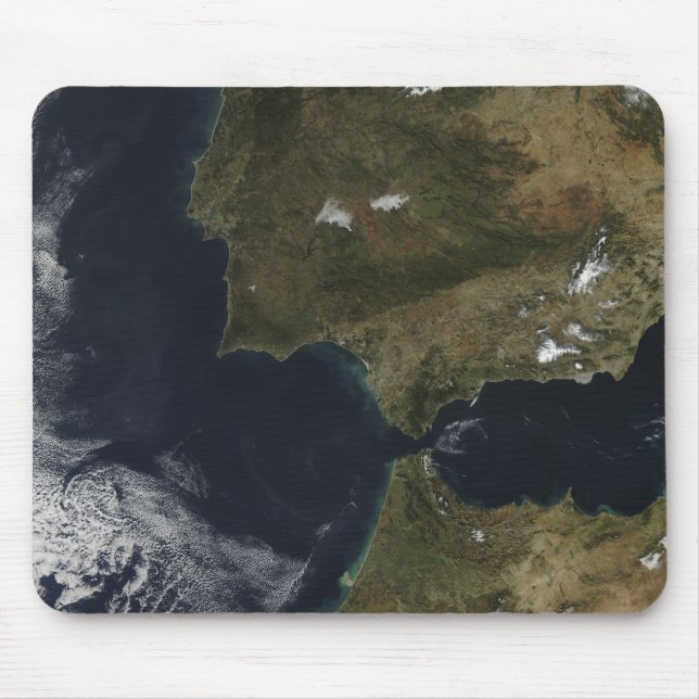 The Strait of Gibraltar Mouse Pad (Front)