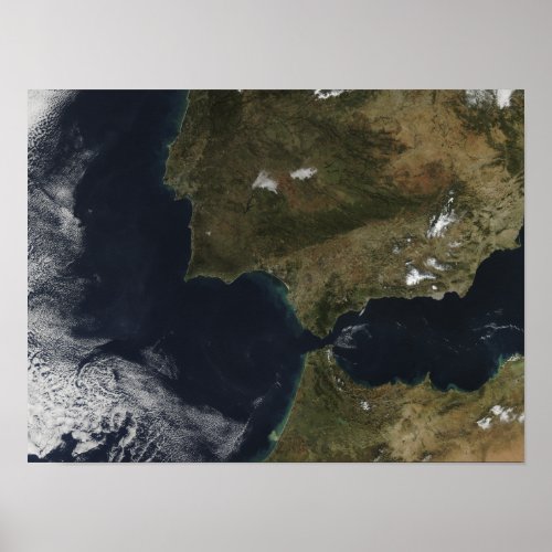 The Strait of Gibraltar Poster