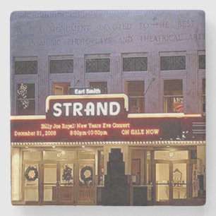 The Strand, Marietta, Ga. Marble Stone Coaster. Stone Coaster