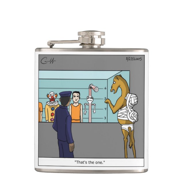 "The Straw" Flask (Front)