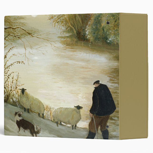 The Stray Sheep 3 Ring Binder (Back/Spine)