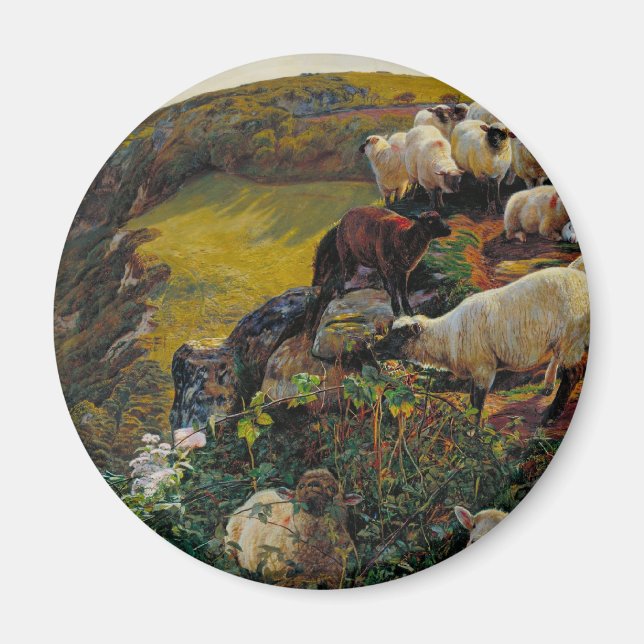 The Strayed Sheep Magnet (Front)