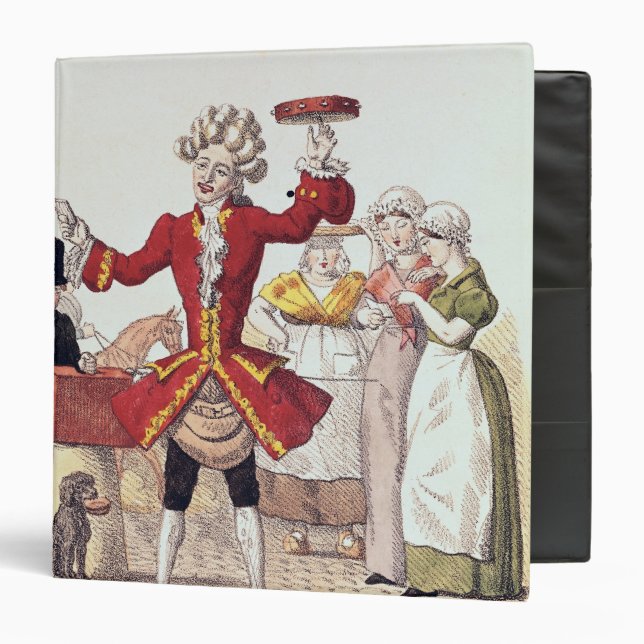 The Street Singer, engraved by Alois Senefelder Binder (Front/Inside)