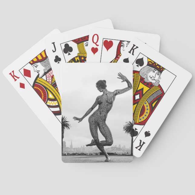 The Strength of a Women Poker Cards (Back)