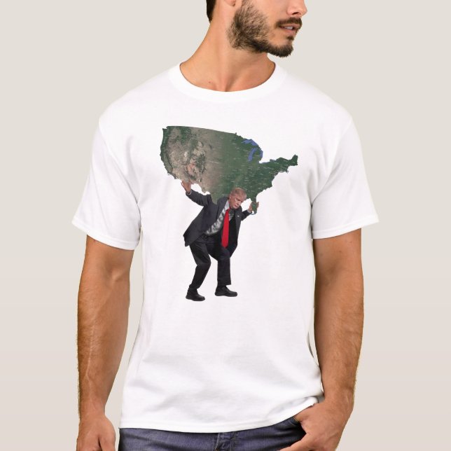 The Strength of President Trump T-Shirt (Front)
