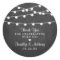 The String Lights On Chalkboard Wedding Collection