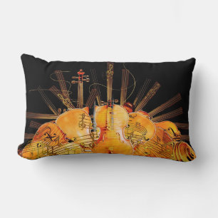 THE STRINGS OF SUNSHINE LUMBAR PILLOW