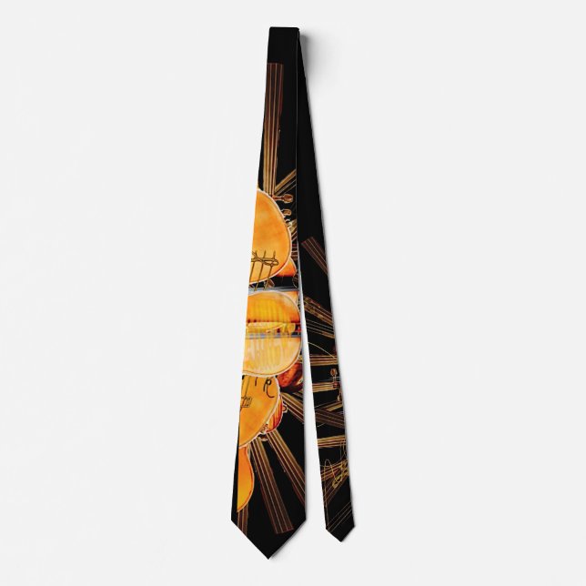 THE STRINGS OF SUNSHINE NECK TIE (Front)