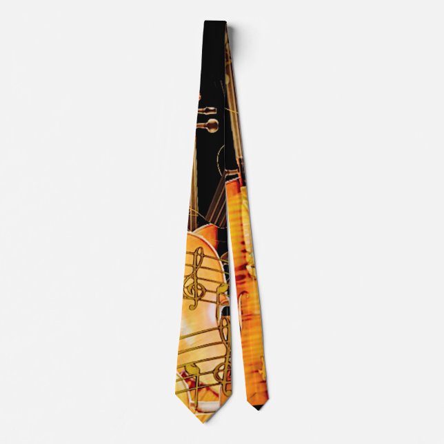 THE STRINGS OF SUNSHINE NECK TIE (Front)