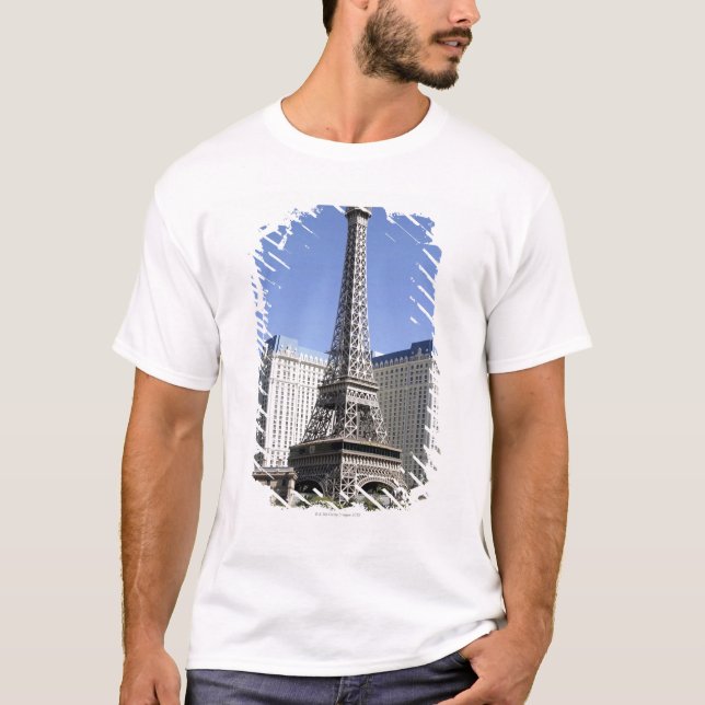 The Strip, Paris Las Vegas, Luxury Hotel T-Shirt (Front)