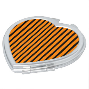 The Stripes of Halloween Compact Mirror