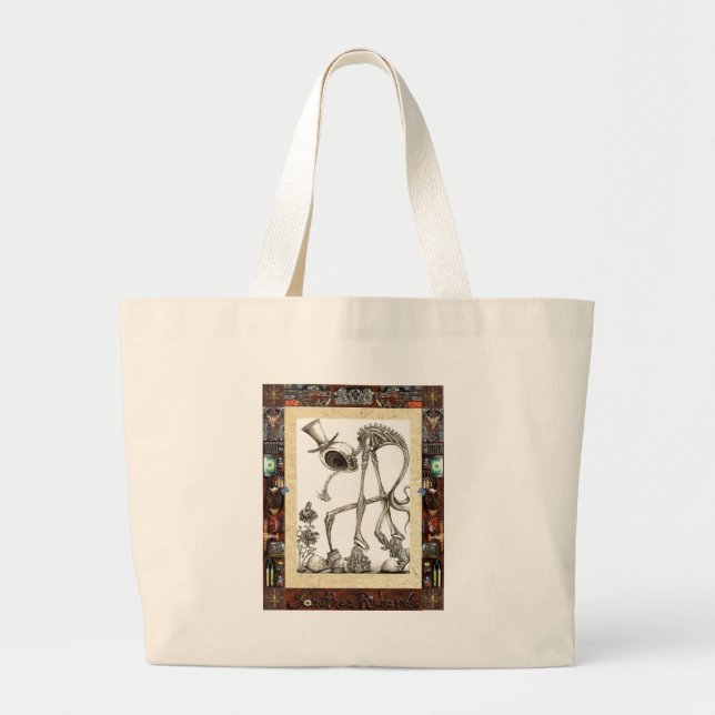 The stroll framed large tote bag (Front)