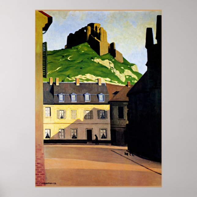 The Strong Castle and the Place of Andelys Poster (Front)