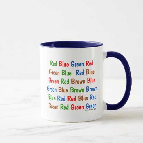 The Stroop Test Mug