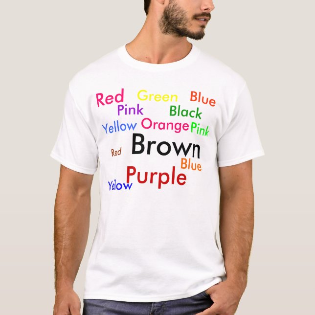 The Stroop Test- Tee - Monsieur (Front)