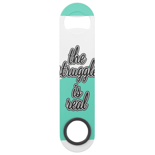 The Struggle is Real Color Block Bar Key (Front)