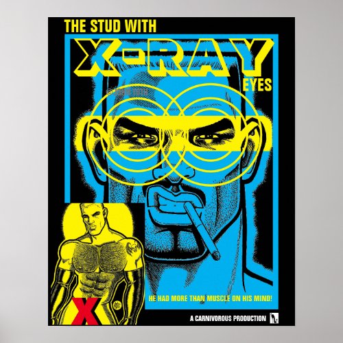 The Stud with X_Ray Eyes Poster