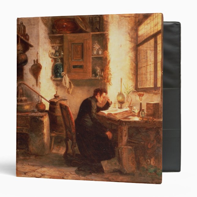 The student of chemistry and pharmacy 3 ring binder (Front/Inside)