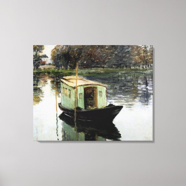 The Studio Boat Canvas Print (Front)