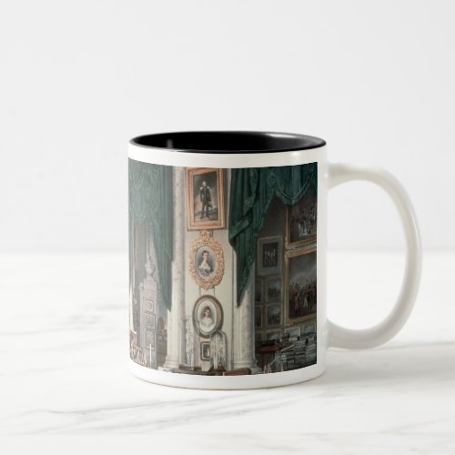 The Study of Alexander III  at Gatchina Palace Two_Tone Coffee Mug