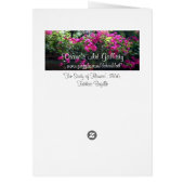 The Study of Flowers (Back)