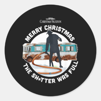 The Stuffter Was Full Classic Round Sticker
