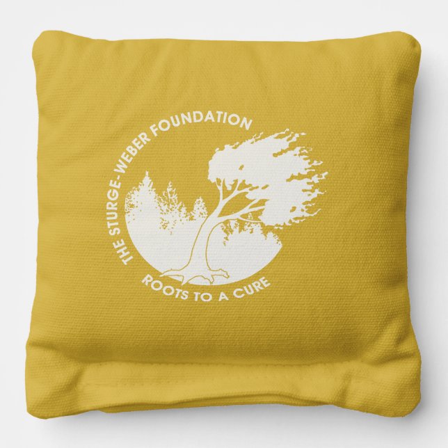 The Sturge-Weber Foundation Cornhole Bean Bags (Back)