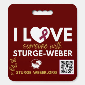 The Sturge-Weber Foundation Stadium Seat Cushio