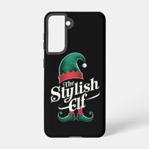 The Stylish Elf Group Matching Family Christmas Samsung Galaxy S21 Case