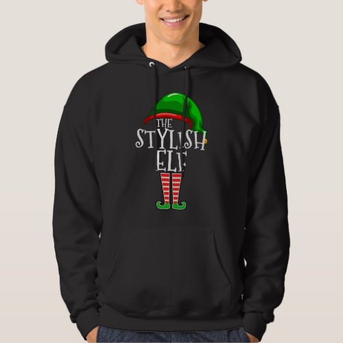 The Stylish Elf Matching Family Christmas Gift Hol Hoodie