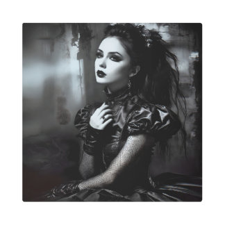 The Subtle Symphony of an Ordinary Girl 572 Metal Print