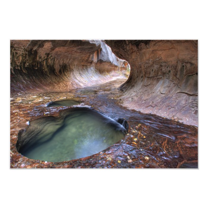 The Subway along the Left Fork of the Virgin 2 Photograph