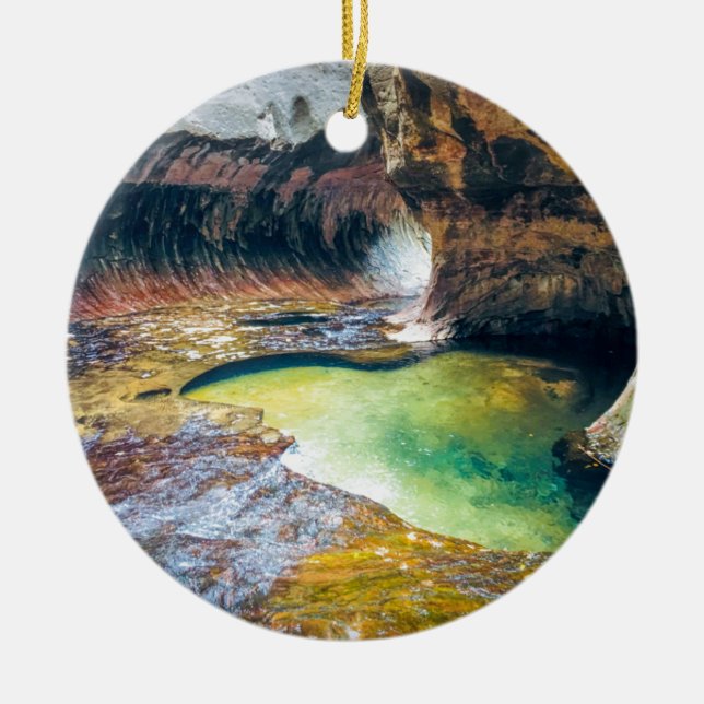 The Subway Ceramic Ornament (Front)