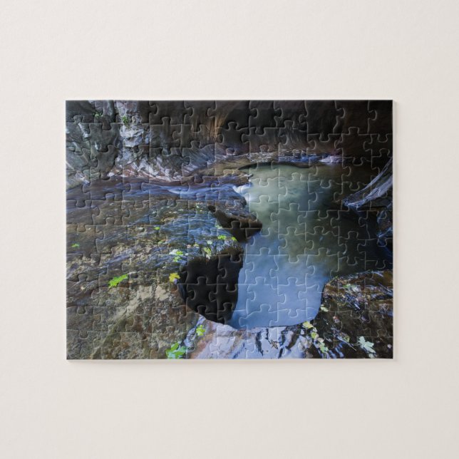 The Subway slot canyon Jigsaw Puzzle (Horizontal)