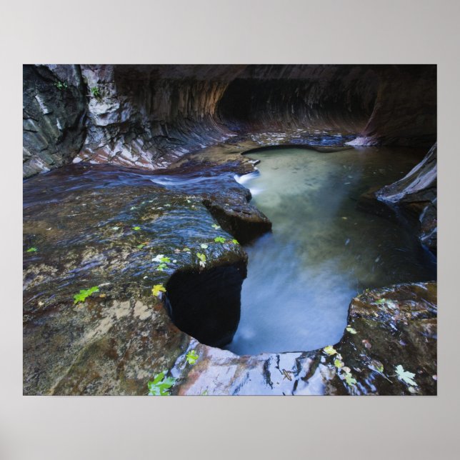 The Subway slot canyon Poster (Front)
