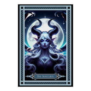 The Succubus Tarot Card Poster