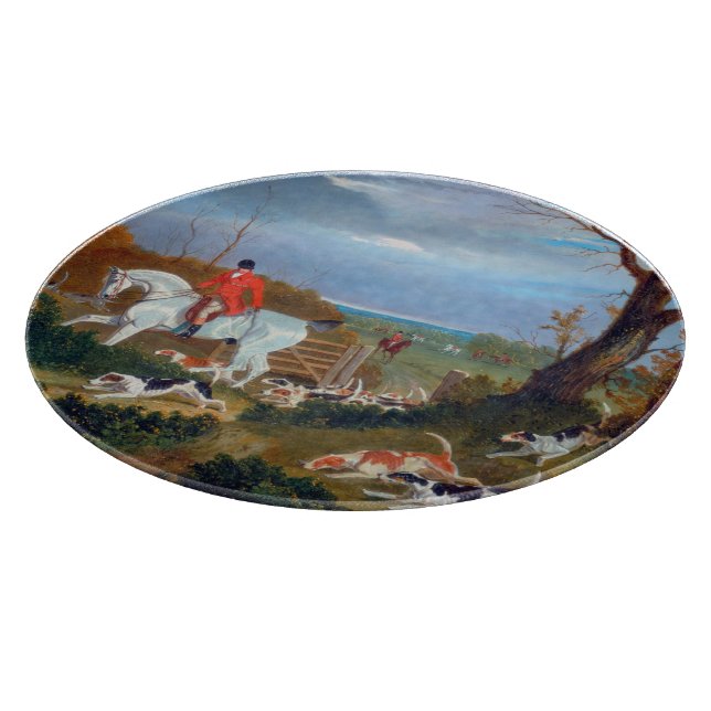 The Suffolk Hunt 1833 Fox Hunt  Cutting Board (Corner)