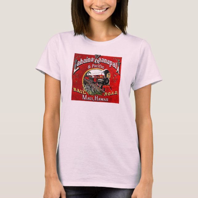 The Sugar Cane Train with Baldwin  Locomotives T-Shirt (Front)